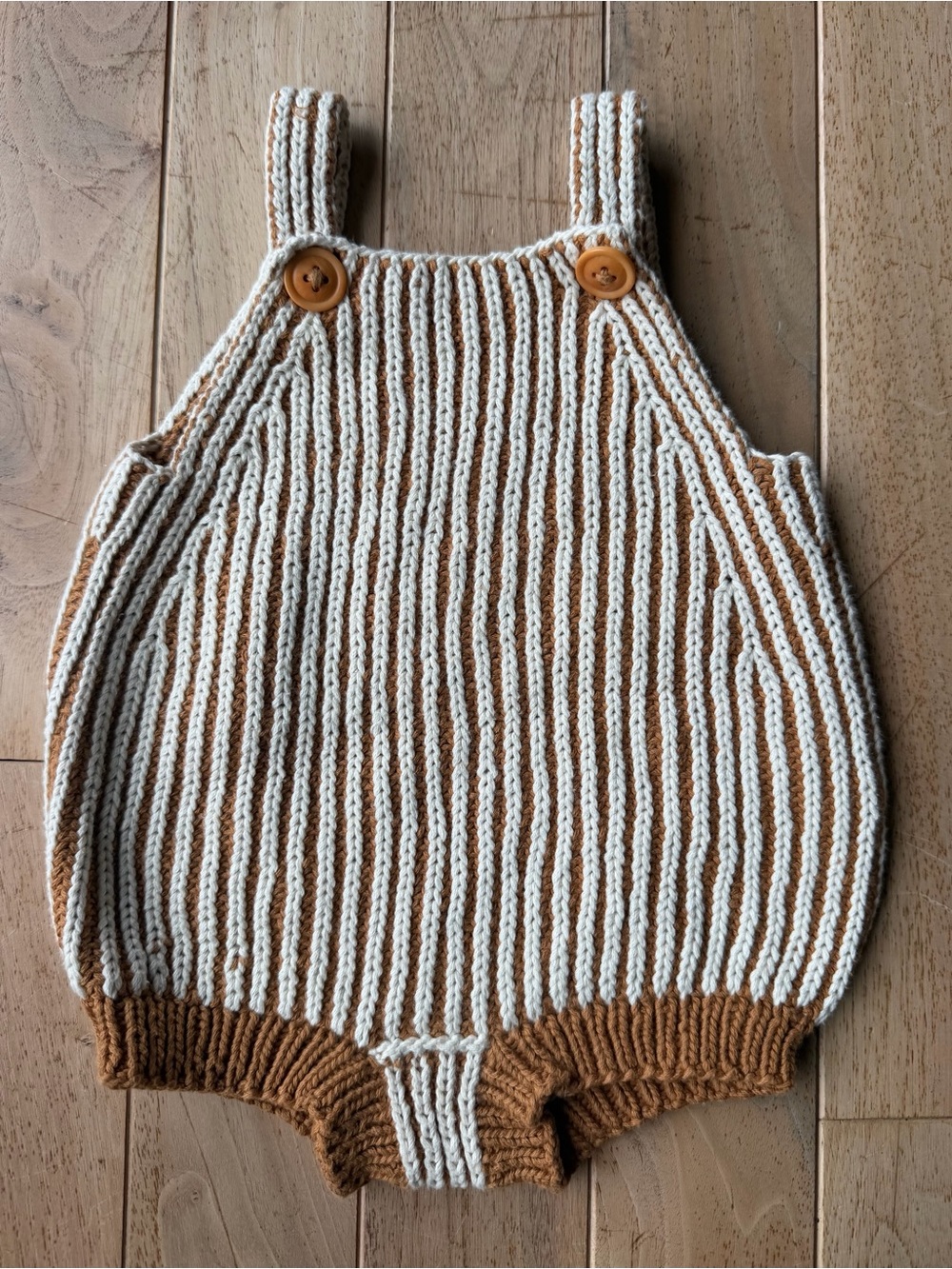 Misha and puff cotton romper 18/24m